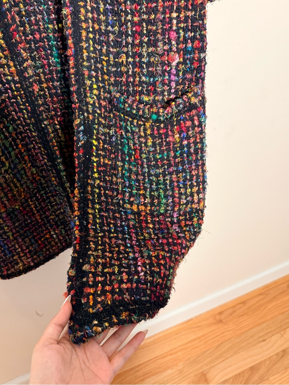 Anthropologie Ett:Twa Beryn Tweed Coat (Sz S) - Picture 6 of 9